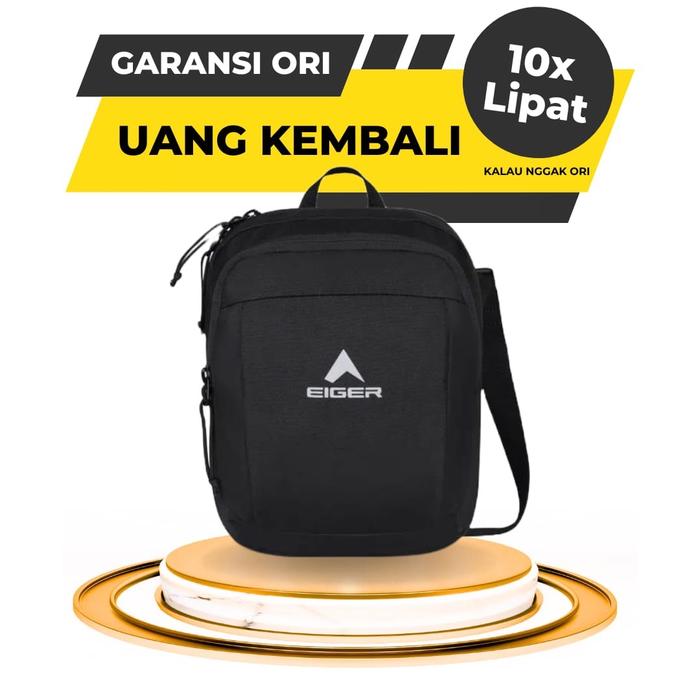 Tas Selempang Travel Pouch Eiger Swiftland Tas Slempang Sligbag Pria Wanita Cowok Cewek Original Ori