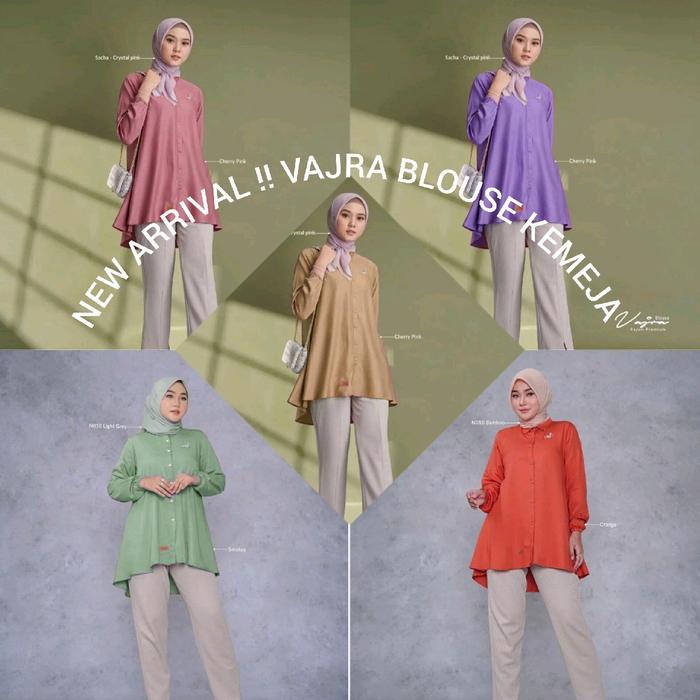Vajra Blouse Rayon Premium Luxury baju atasan wanita model baru 2024 produksi dari Pekalongan /atasa