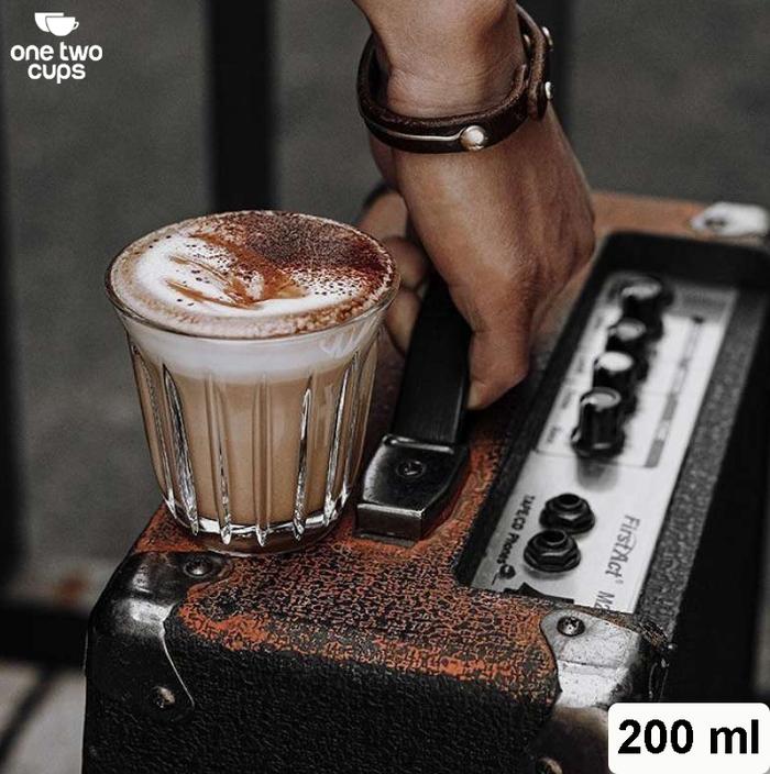 MalakuMall | Gelas Bomber Espresso | Kaca Kopi Latte Aesthetic | Gelas Minuman Cafe