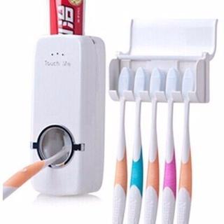 Dispenser Pasta Gigi Dispenser Odol Tempat Sikat Gigi Tanpa Paku Tempat Penyimpanan Odol