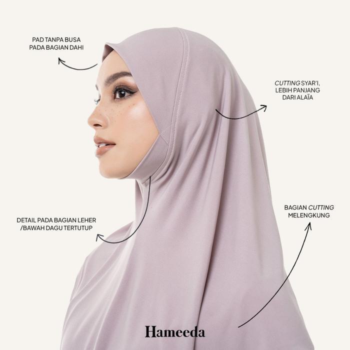 Hameeda - Habiba Instant Syar'i Hijab | Kerudung Pad Lembut