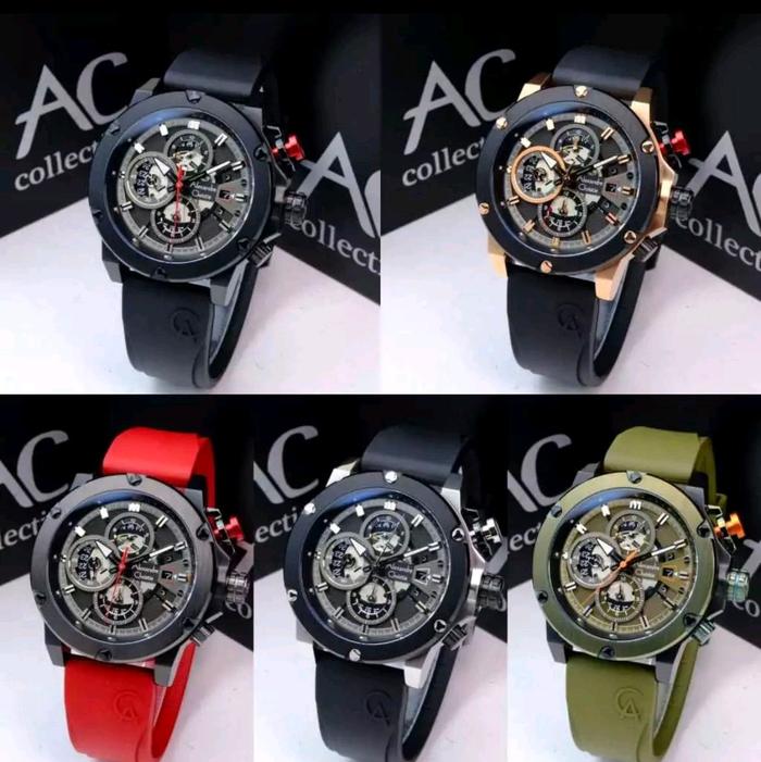 ALEXANDRE CHRISTIE AC6491 / AC 6491 Analog steel