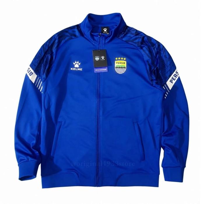 Jaket Tracktop Persib Official 2025 Bahan Lotto