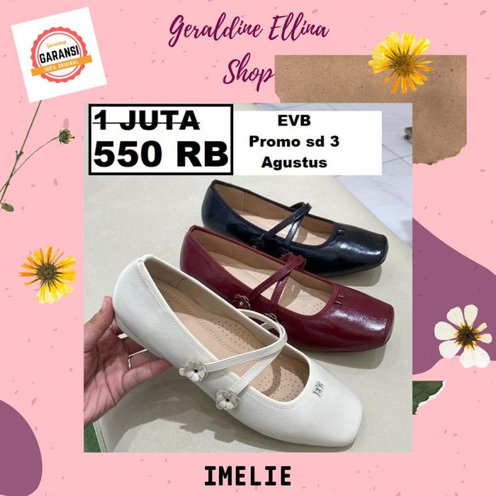 Sepatu flat shoes wanita seri IMELIE EVB SALE original 100%
