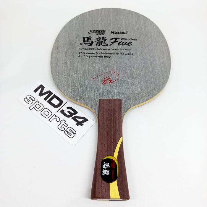 KAYU NITTAKU MA LONG FIVE - Kayu / Blade / Bet Pingpong Murah