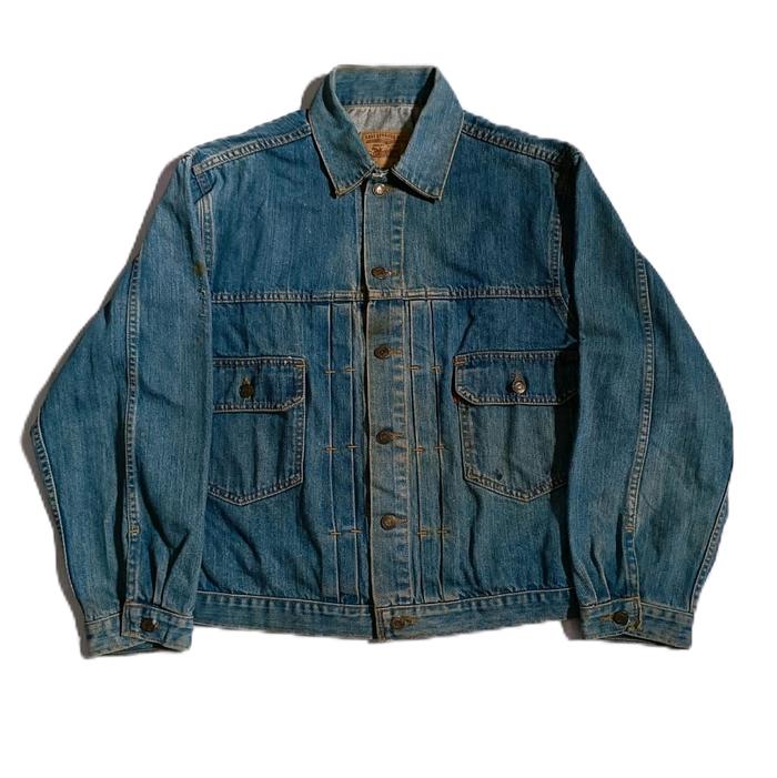 Levi's Type 2 Repro 90s Jaket Denim Vintage dengan Desain Klasik dan Kualitas Terbaik