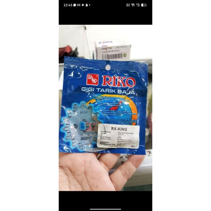 Sprocket Gir Gear Dpn Depan 428 415 11 12 13 14 15 16 RXZ Jupiter MX Z King Vega Satria Fu Supra Sma