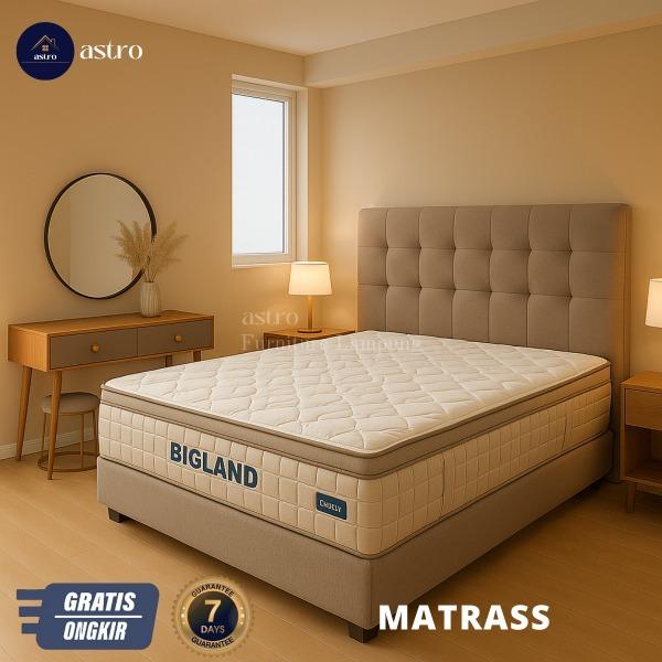 NEW PRODUK ASTRO MTS BIGLAND - SPRINGBED BIGLAND BERGARANSI + DIVAN SANDARAN / KASUR BIGLAND / MATRA