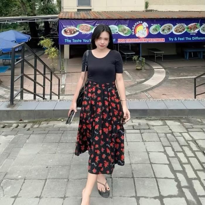 Vintage Dress Wanita Model 1950s