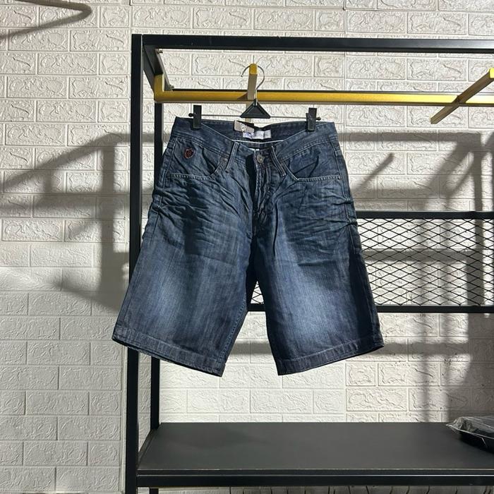 Rck90 Celana Pendek Jeans Pria Model Rck90 Denim Shorts Pants dengan Desain Klasik dan Nyaman