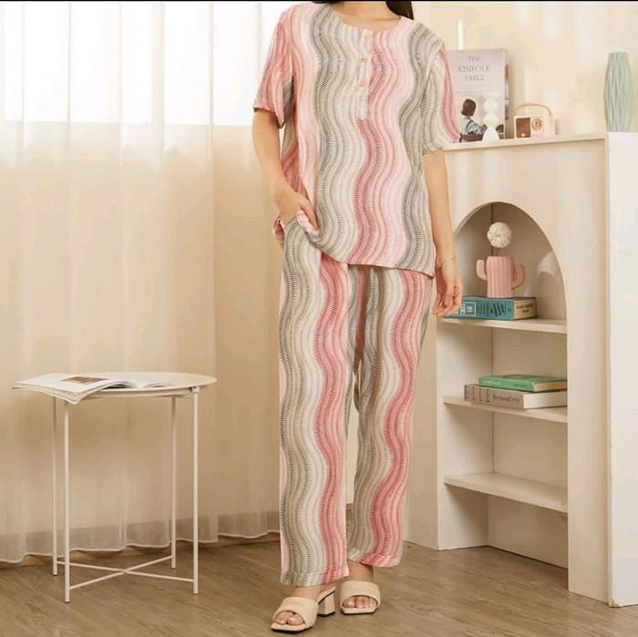 Kuda Mas Original Setelan Piyama Rayon