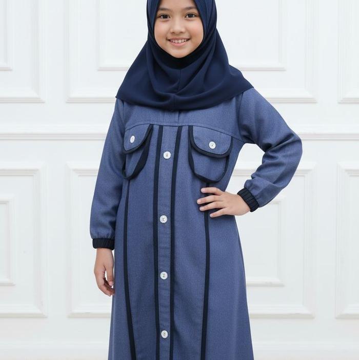 gamis nayla - gamis anak kualitas premium