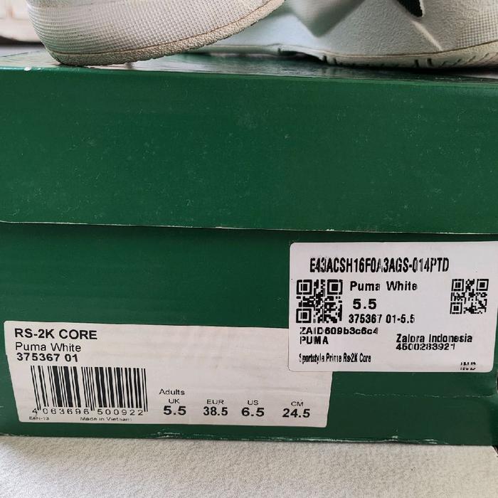 Puma white Original RS-2K Core