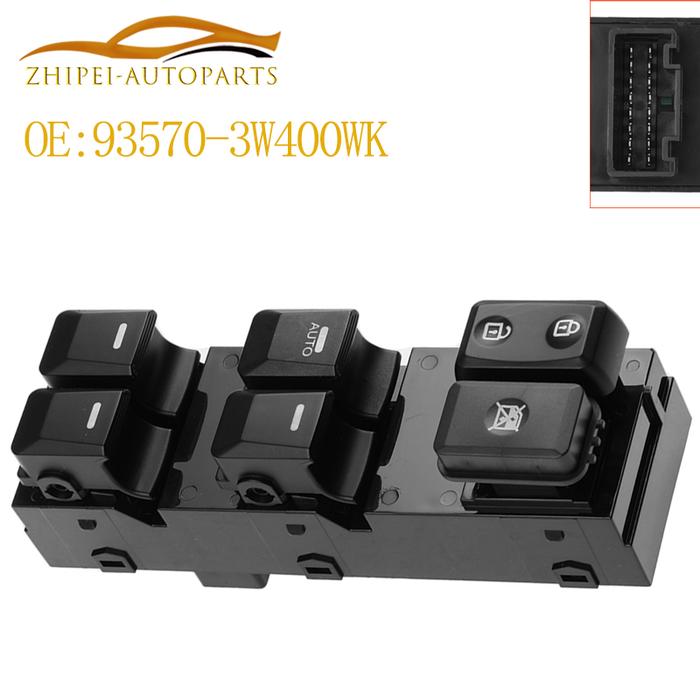 93570-3W400WK Sakelar Jendela Daya Master Listrik 935703W400WK
