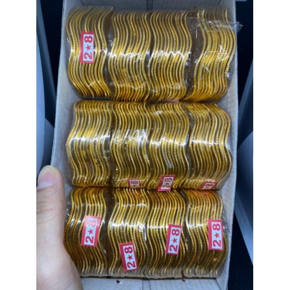 GELANG KERONCONG INDIA/ PERHIASAN LAPIS EMAS/ GELANG KRONCONG EMAS