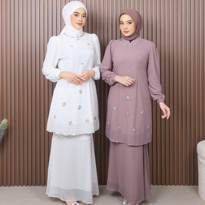 FAMYS - SETELAN ROK DUYUNG MALAY SYAFIRA SET MELAYU KURUNG PAYET 019496