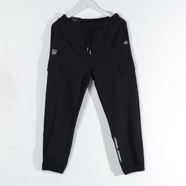 Celana LIFE WORK RADOG METAL SIDE BLACK CARGO JOGGER PANTS 100% ORIGINAL