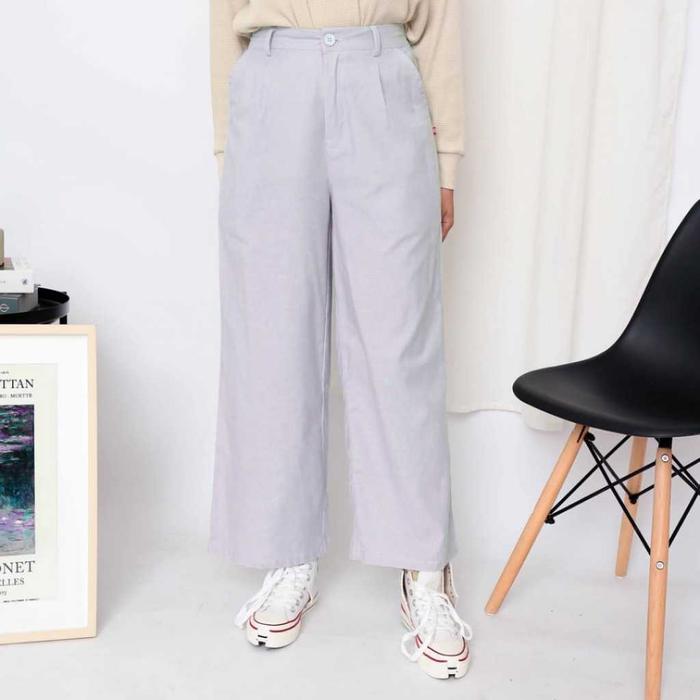 NEW RILLEY - Celana Kulot Basic Rayon Fiona