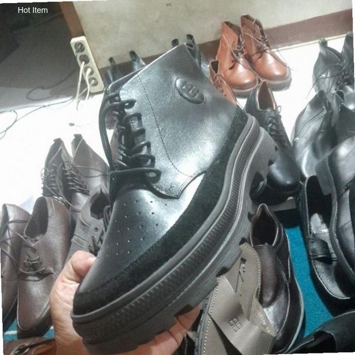 Sepatu Kulit Buccheri DAMION BLACK Boot Men | Hot Item
