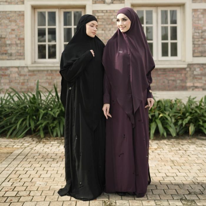 TRZ - Beloved - Set Gamis Haji dan Umroh - Set Syari