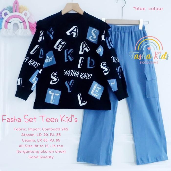 Fasha Set Teen Kids Original By Fasha