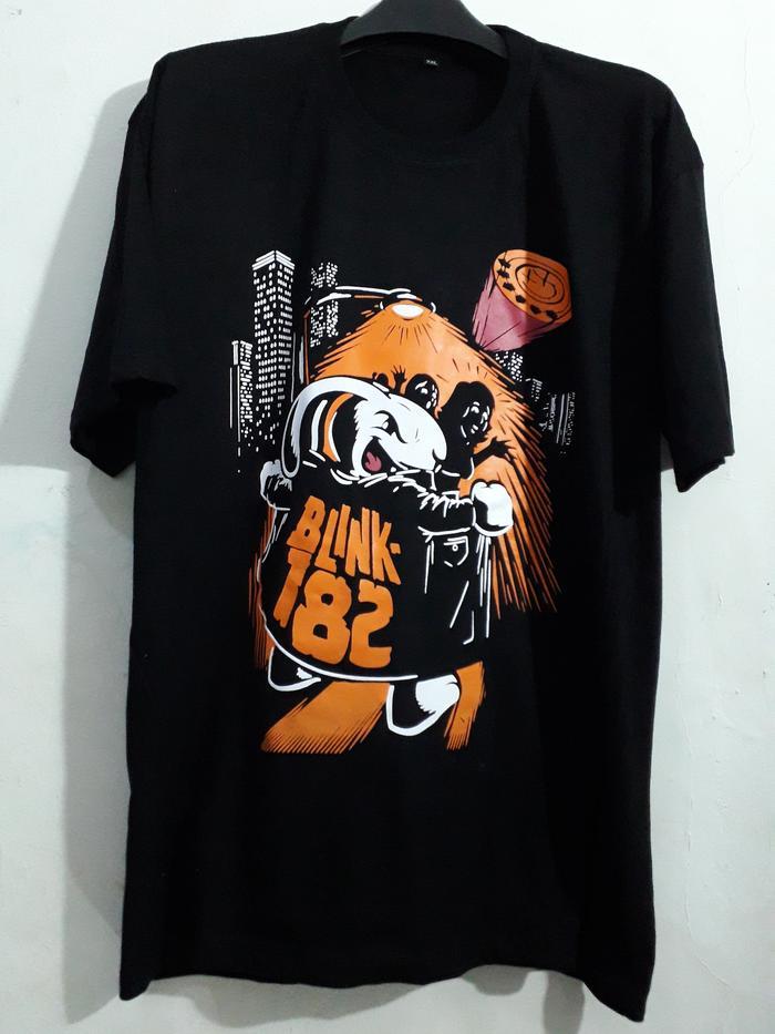 promo KAOS BLINK 182 - BLINK 182 - RABBIT - BAJU BAND BLINK 182