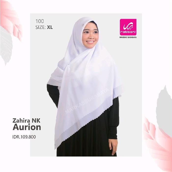 KERUDUNG SEGI EMPAT Rabbani Segi 4 Jumbo Aurion 140x140 CM