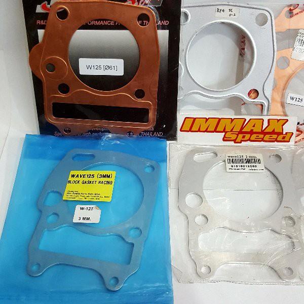 Paket Packing Gasket Block Head Silinder Alumunium Honda Supra 125 Karisma 2mm 3mm 2 3 mm 56mm 60mm