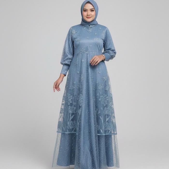 Arsyla dress // Gamis mewah Arsyla