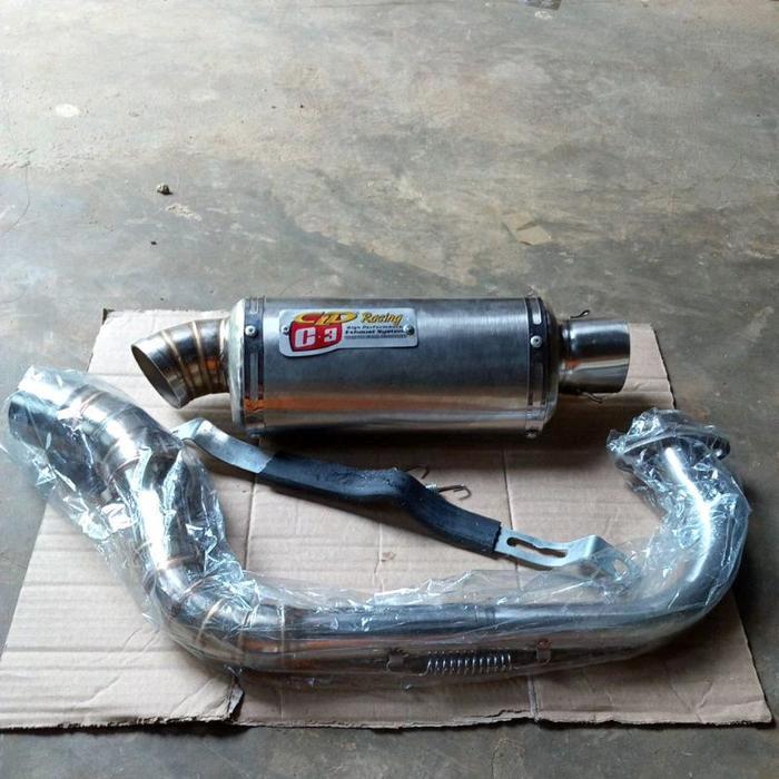 knalpot cld c3 oval 20 for beat . scopy . Vario dll