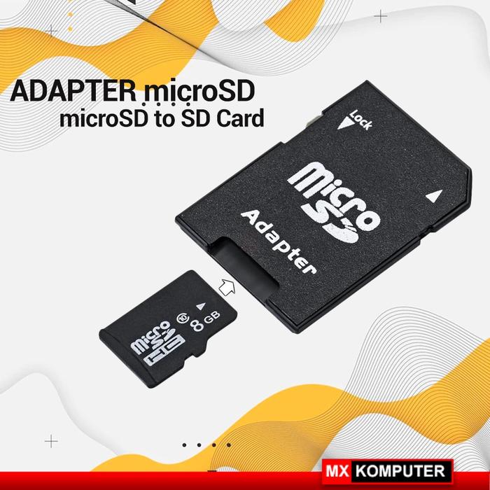 Adapter microSD | Rumah micro SD to SD Card MMC