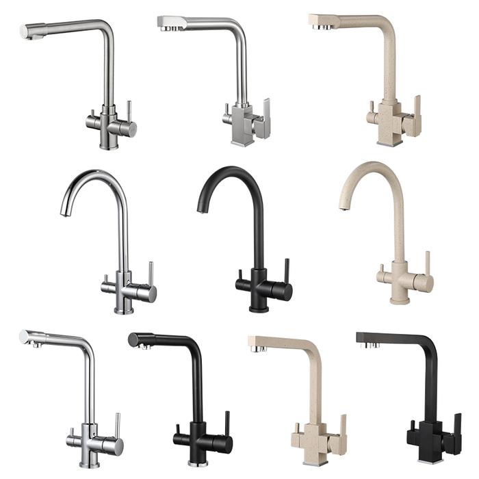 ULA Filter Air Keran Kuningan Keran Dapur Mixer Filter Air Minum