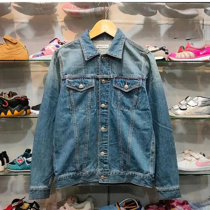JAKET JEANS BROWNY  BIRU DENIM PRIA