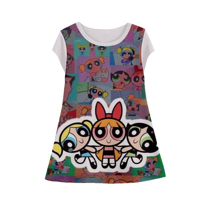 Dress Tunik Anak PowerPuffGirl - KRG PowerPuffGirl-5