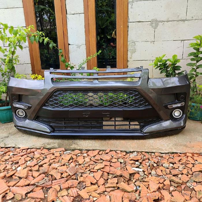Bemper grand max castem model raize + lampu