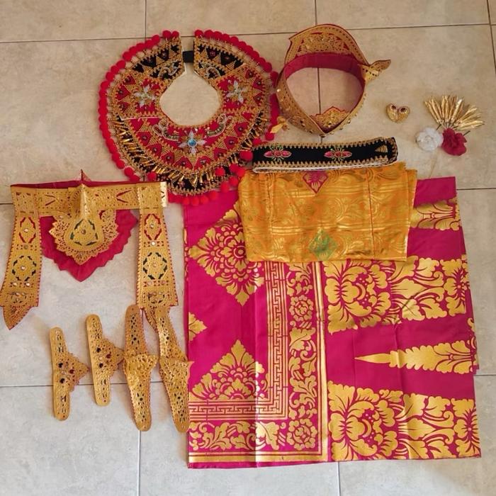 Kostum Tari Margapati Lengkap / Kostum Margapati / Tari Bali