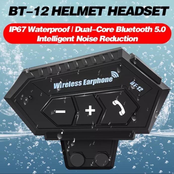 Handsfree Bluetooth Motor BT12 not intercom