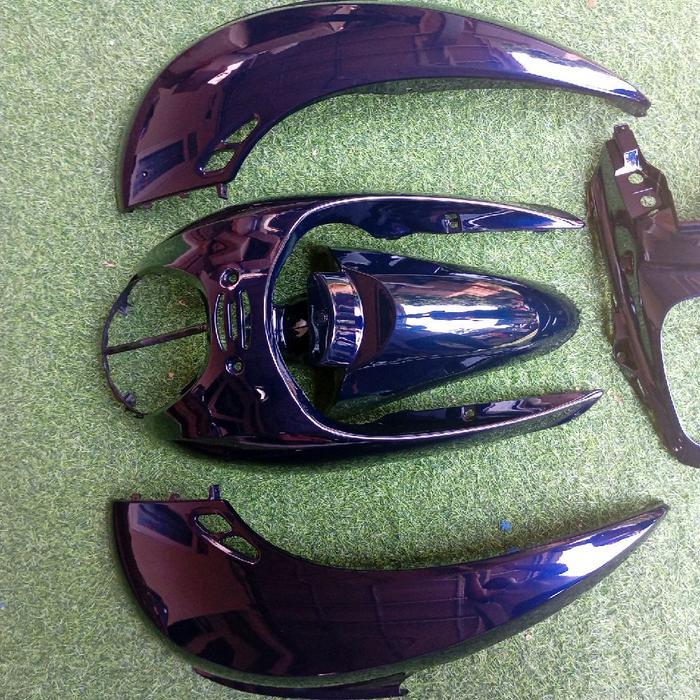 cover body full halus motor Honda Scoopy karbu