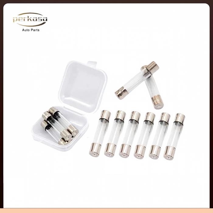 Sekring Bening Kaca Fuse Besar Pendek 5x20mm 5A 10A 15A 20A 25A 30A Ampere(minimal order 10 pcs/)
