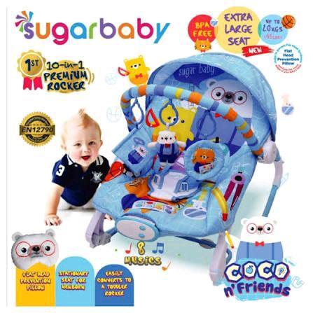 sugarbaby rocker premium 10-1 pakek knopi