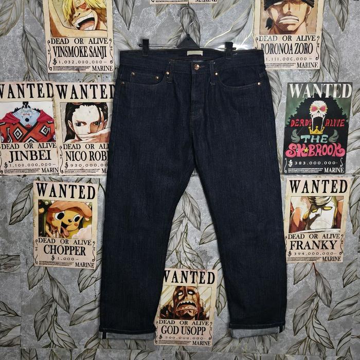 The unbranded ub201 tapered fit 14,5 Oz indigo selvedge denim
