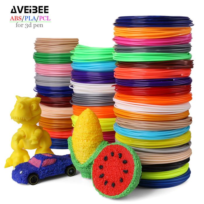 Colorful 3D Printing Materials For 3D Pens 50M 100M 150M PLA Filament