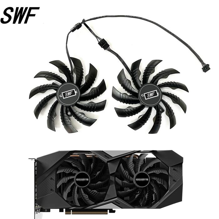 New 95MM T129215SH PLD10010S12H Cooling Fan For Gigabyte GTX 1650 GAMING 1660 Ti RTX 2060 Super 2070