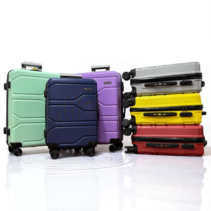 Terlaris Polo Trust Koper Polo 24 Inch Tipe 808 Fiber Abs Hardcase Roda 360 Derajat Unisex High Qual
