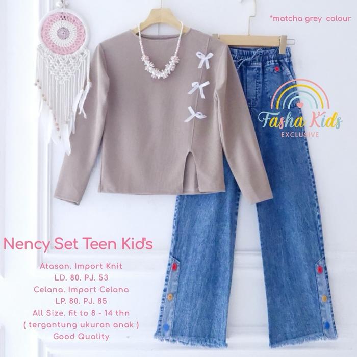Nency Set Teen Kids Original By Fasha