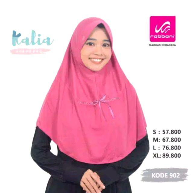 Sale Kerudung Rabbani Kalia Warna Pink Fanta _Rabbani Ori Diskon 30%