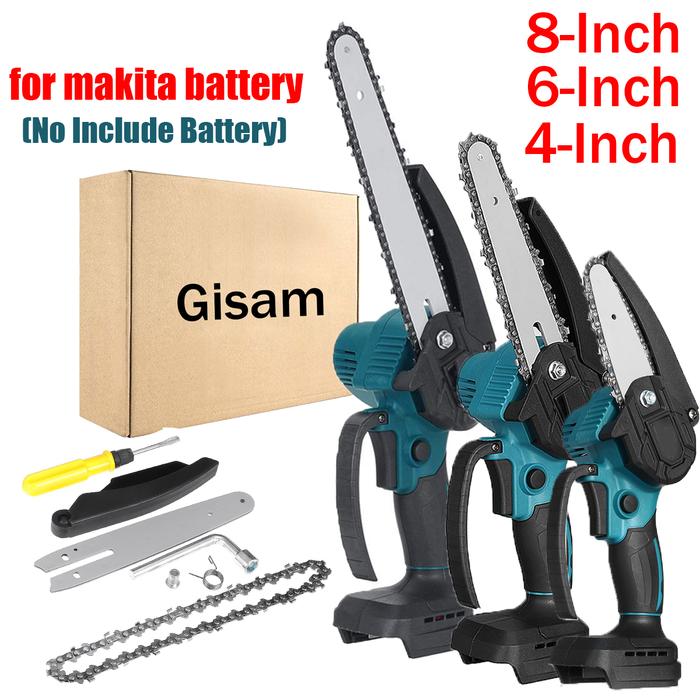 8 Inch Cordless Chainsaw 4In/6 Inch Mini Electric ChainSaw Variable