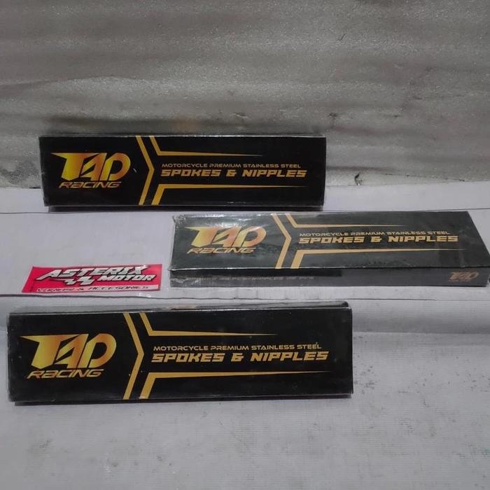 RUJI TROMOL JARI JARI STAINLESS TAD RACING 9x172