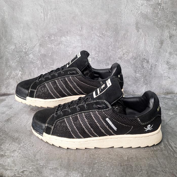 Adidas Superstar x CLOT x Neighborhood 'Black'