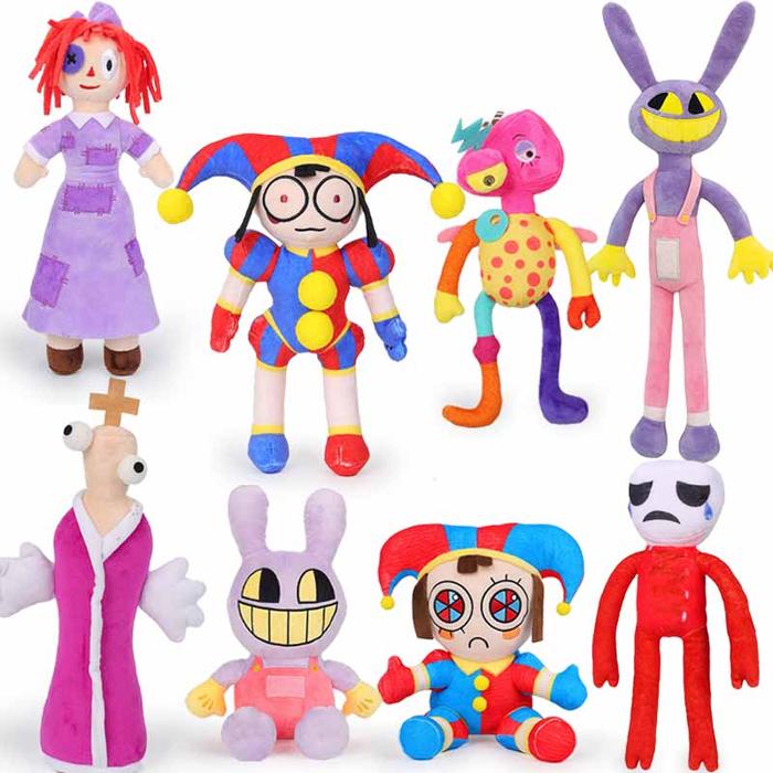Amazing Digital Circus Plush Doll Toys For Sofa Decor Anime Figure